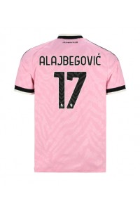 Juventus Kerim Alajbegovic #17 Jalkapallovaatteet Vieraspaita 2026-27 Lyhythihainen